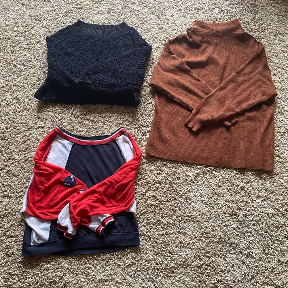 free people sweater bundle